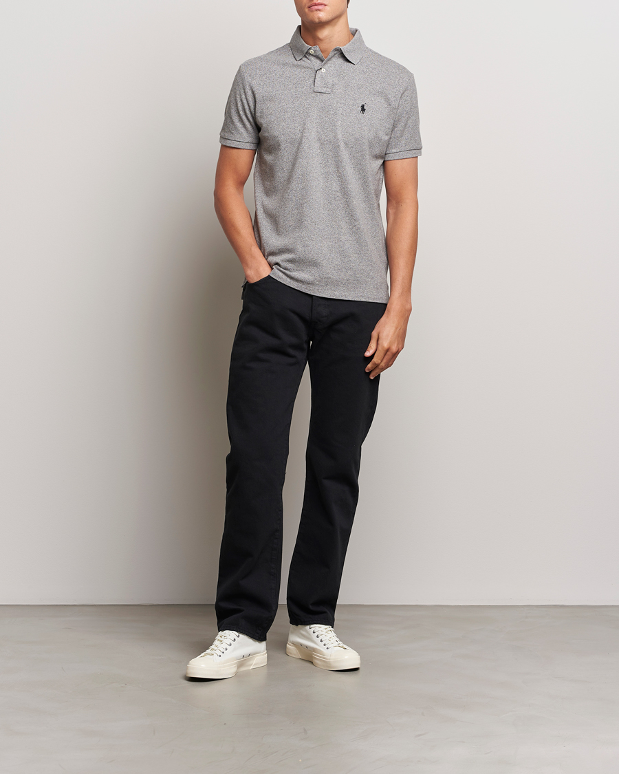 Polo Ralph Lauren Custom Slim Fit Polo Canterbury Heather