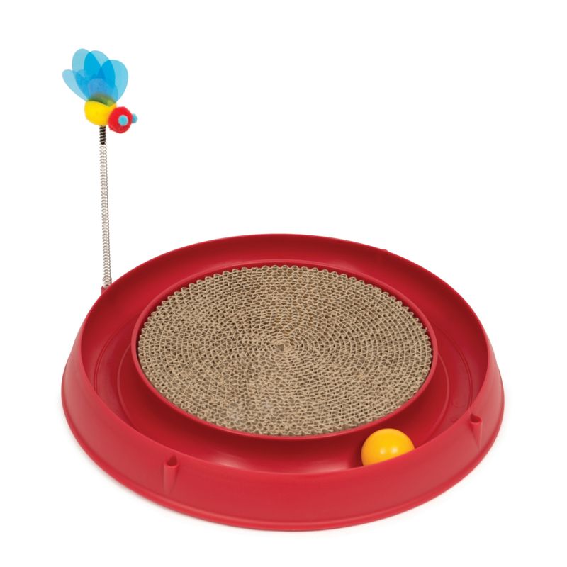 Jouet 3 en 1 Catit Play-N-Scratch