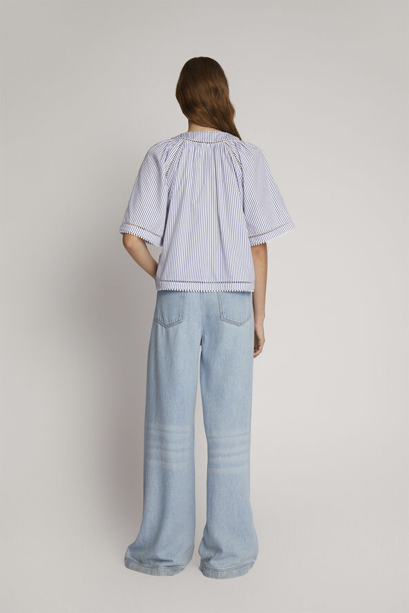MUNTHE OZILLA Blouse Blue