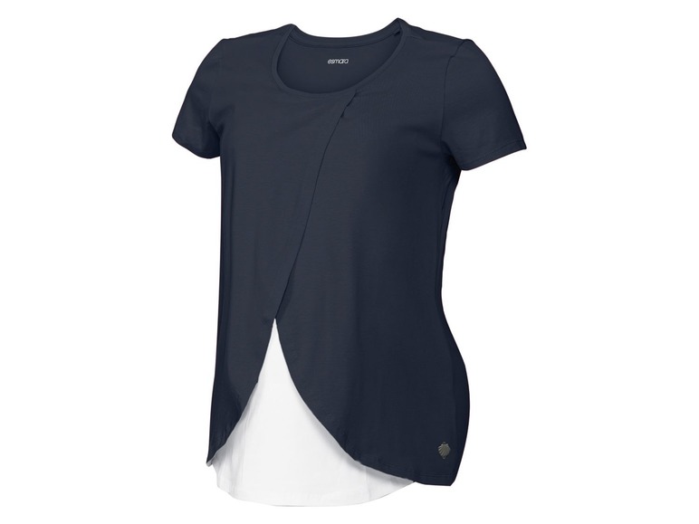 Set van 2 zwangerschapsshirts, katoen