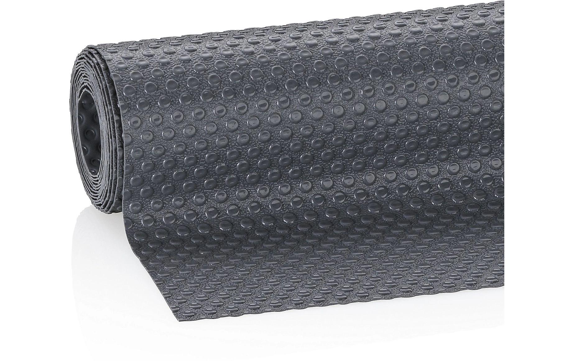Küchenmatte Matte Soletta 150 cm x 50 cm, DunkelgrauDie Schutzmatte für Schubladen und Regale