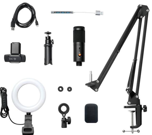 NOS X700 gaming mikrofon og streaming-sæt