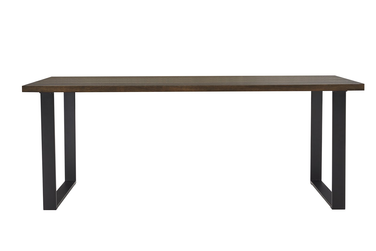 Luke bordplate 90x200 Røykfarget eik finer