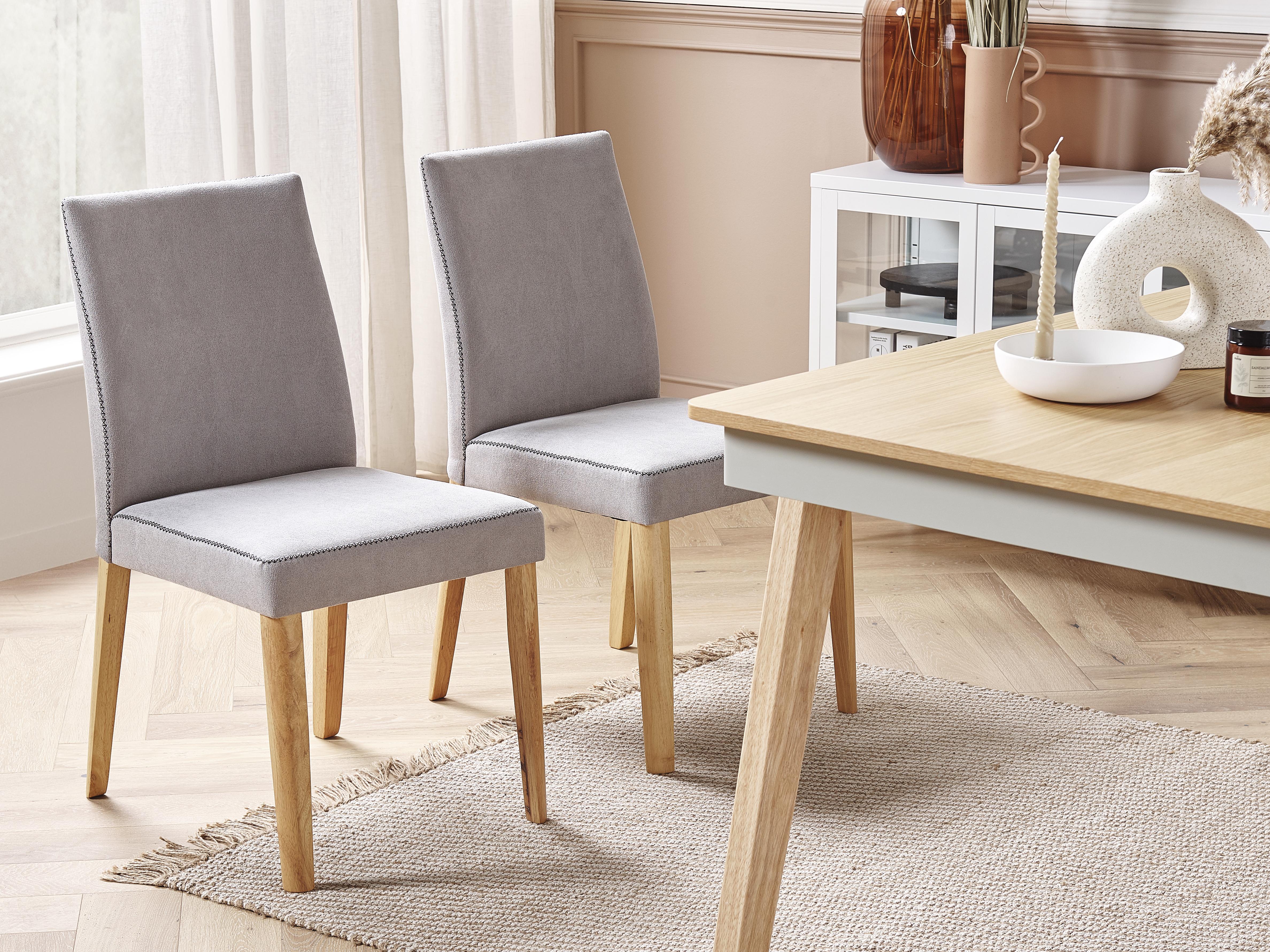 Eettafel PHOLA Licht eikenhout 90 cm 150 cm