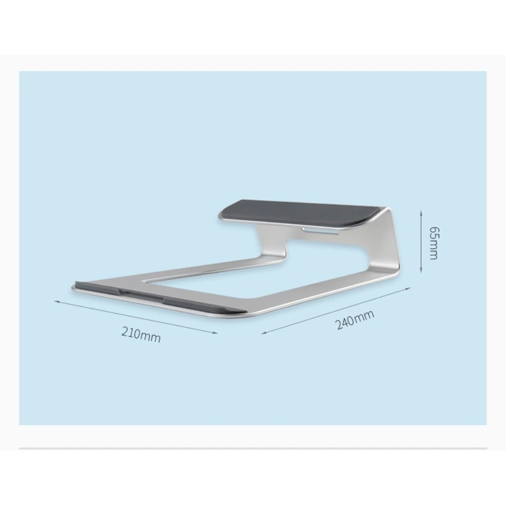 Passiv Kühlender MacBook / Laptop Alu Ständer Halterung (bis 18