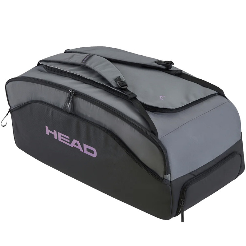 Sac de tennis Head Pro X Duffle L gris et noir Gravity