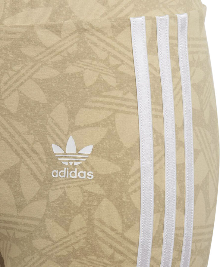 adidas high-waisted cycling shorts kids Yellow