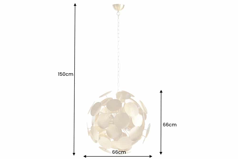 Moderne Design Hängeleuchte INFINITY HOME 65cm gold Pendelleuchte