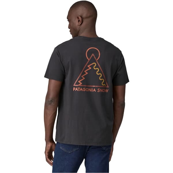 T-shirt PATAGONIA DAWN TRACKS ORGANIC T-SHIRT INK BLACK