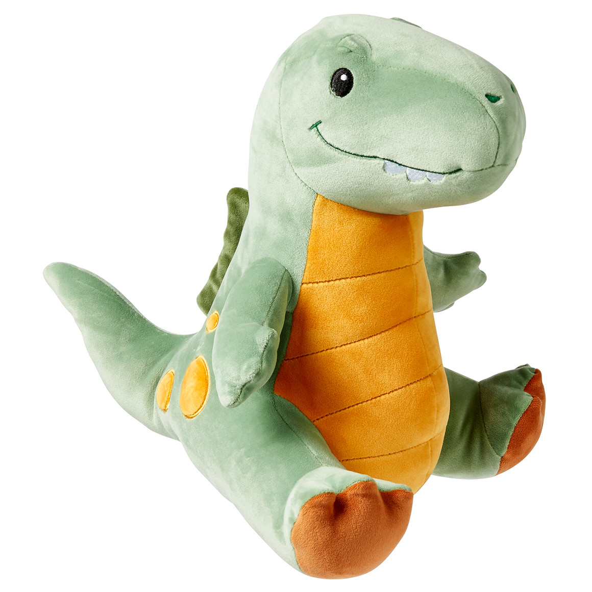 Großes Dino Plüschtier hellgrün