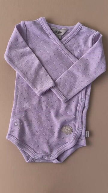 Omslagsbody Ull – 100% Merino, Pointelle | Ullbody Mini