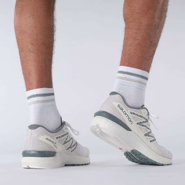 Chaussure running SALOMON SONIC 5 BALANCE WHITE/LUNAR ROCK/TROOPER