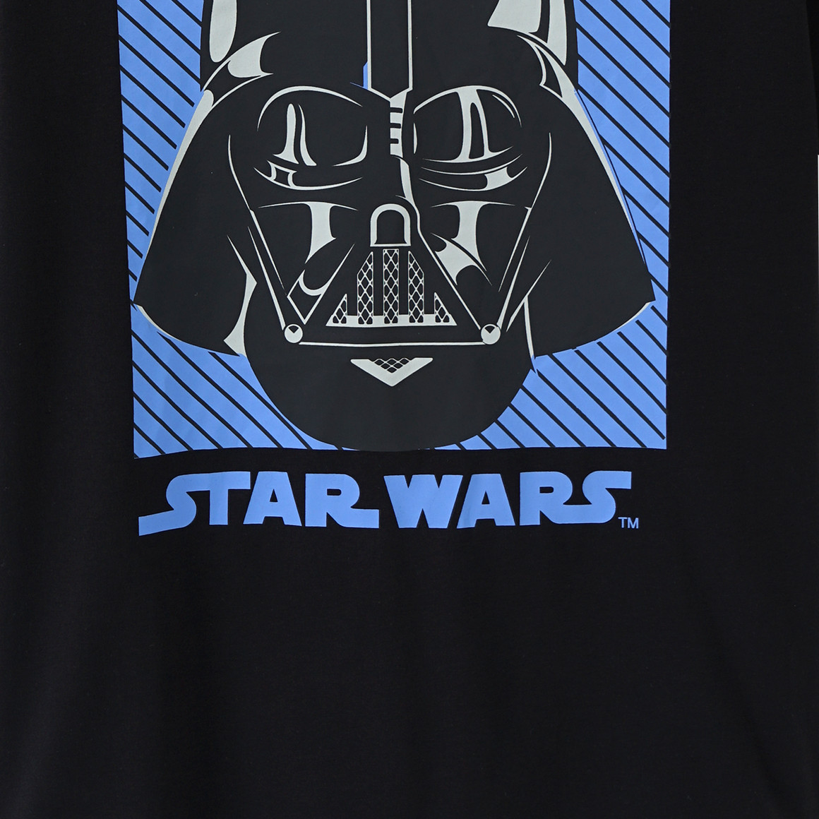 Yigga Star Wars T-Shirt mit großem Print schwarz