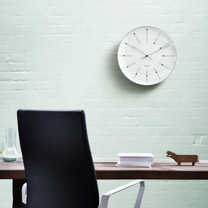 Rosendahl - AJ Bankers Wanduhr Ø 29 cm, weiss