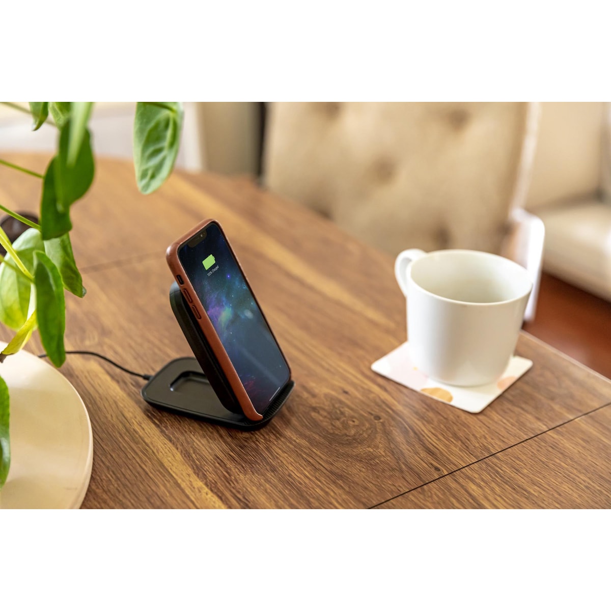 Mophie trådløst ladestativ 10 W (sort)