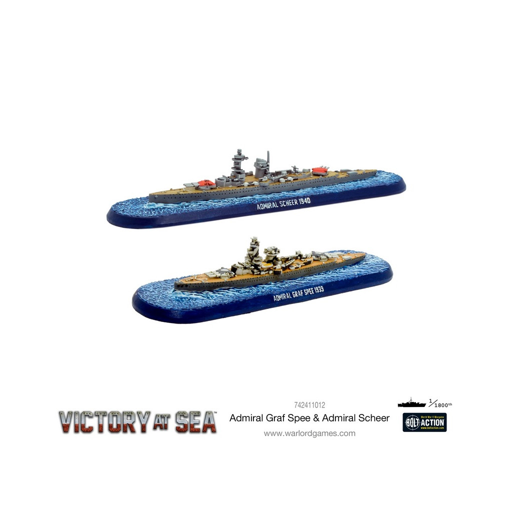 Victory at Sea - Admiral Graf Spee & Admiral Scheer