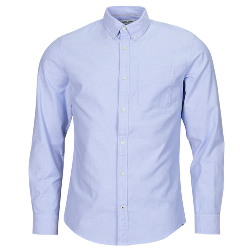 Jack & Jones - JJEOXFORD SHIRT LS Azul