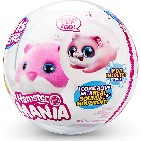 Pets Alive Hamstermania hamsterkæledyr - assorteret