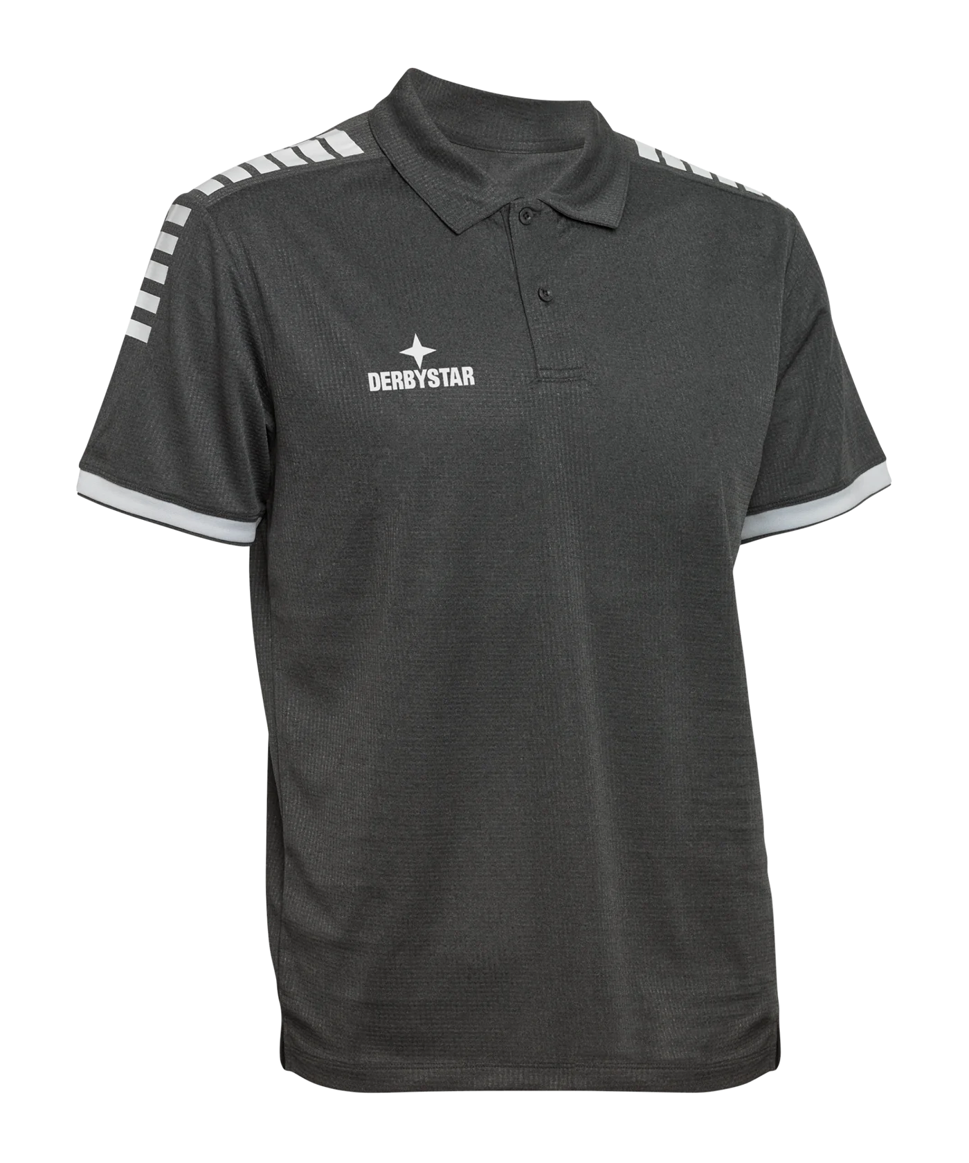 Derbystar Primo Poloshirt Grau Schwarz F920