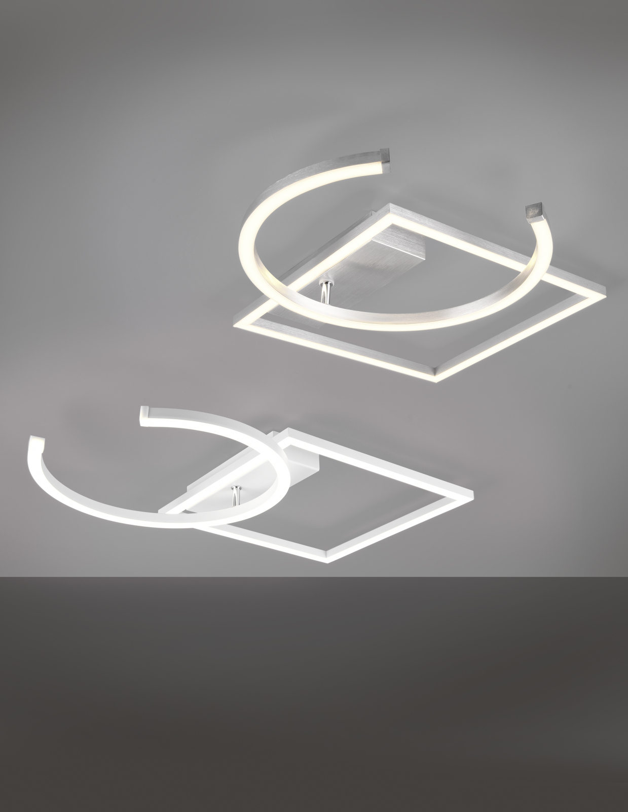 LED-Deckenleuchte - weiß matt - schwenkbar
