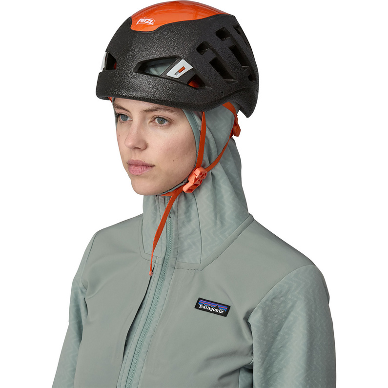 Patagonia Damen R2 CrossStrata Hoodie Jacke