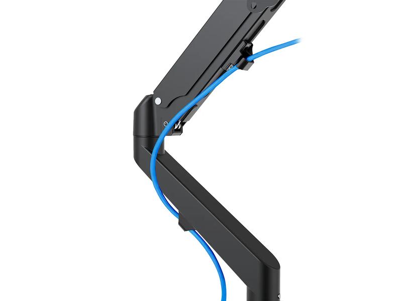 NEOMOUNTS Tischhalterung DS70-700BL2 bis 7 kg – Schwarz Full-Motion-Tischhalterung für 17-27