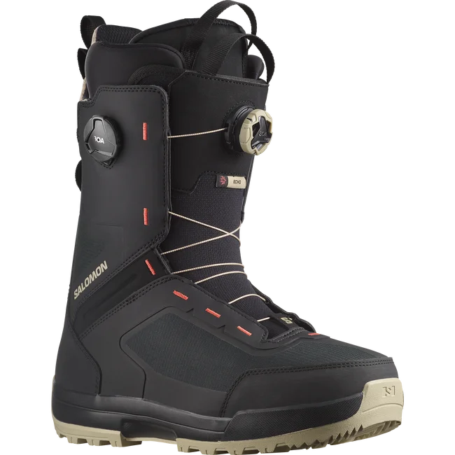 ECHO DUAL BOA®  Snowboard-Schuhe Herren SprayGreen/Black/HotCoral