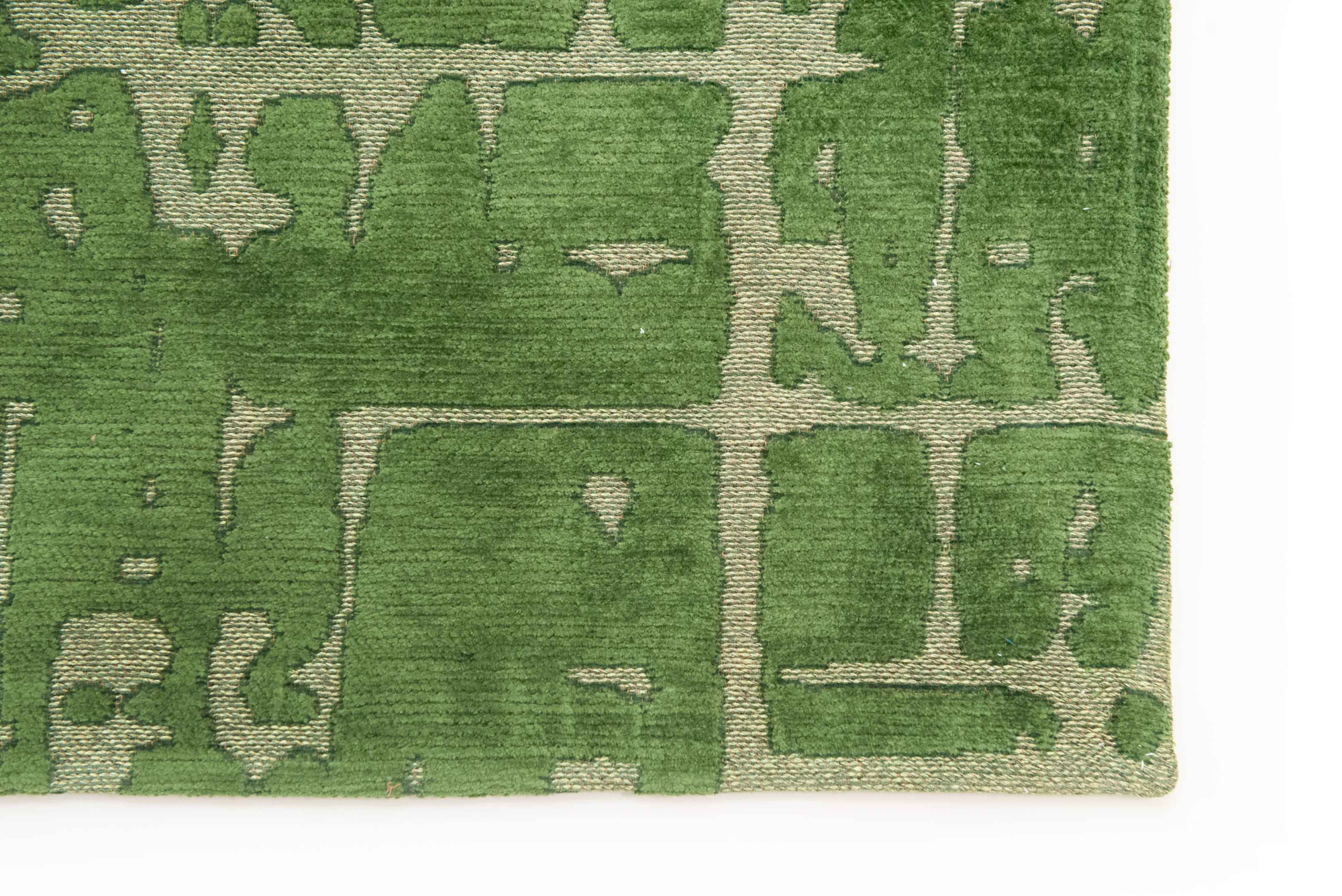 Ecorugs vloerkleed Baobab groen 240x340 cm