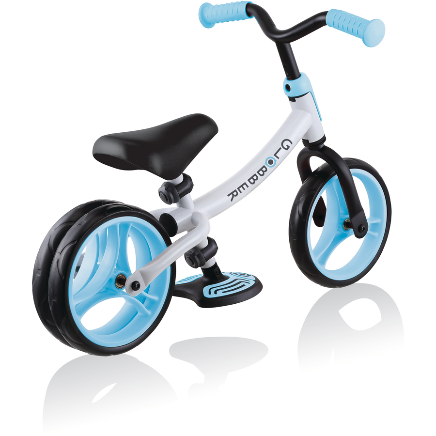 GLOBBER Go Bike Duo weiß pastellblau