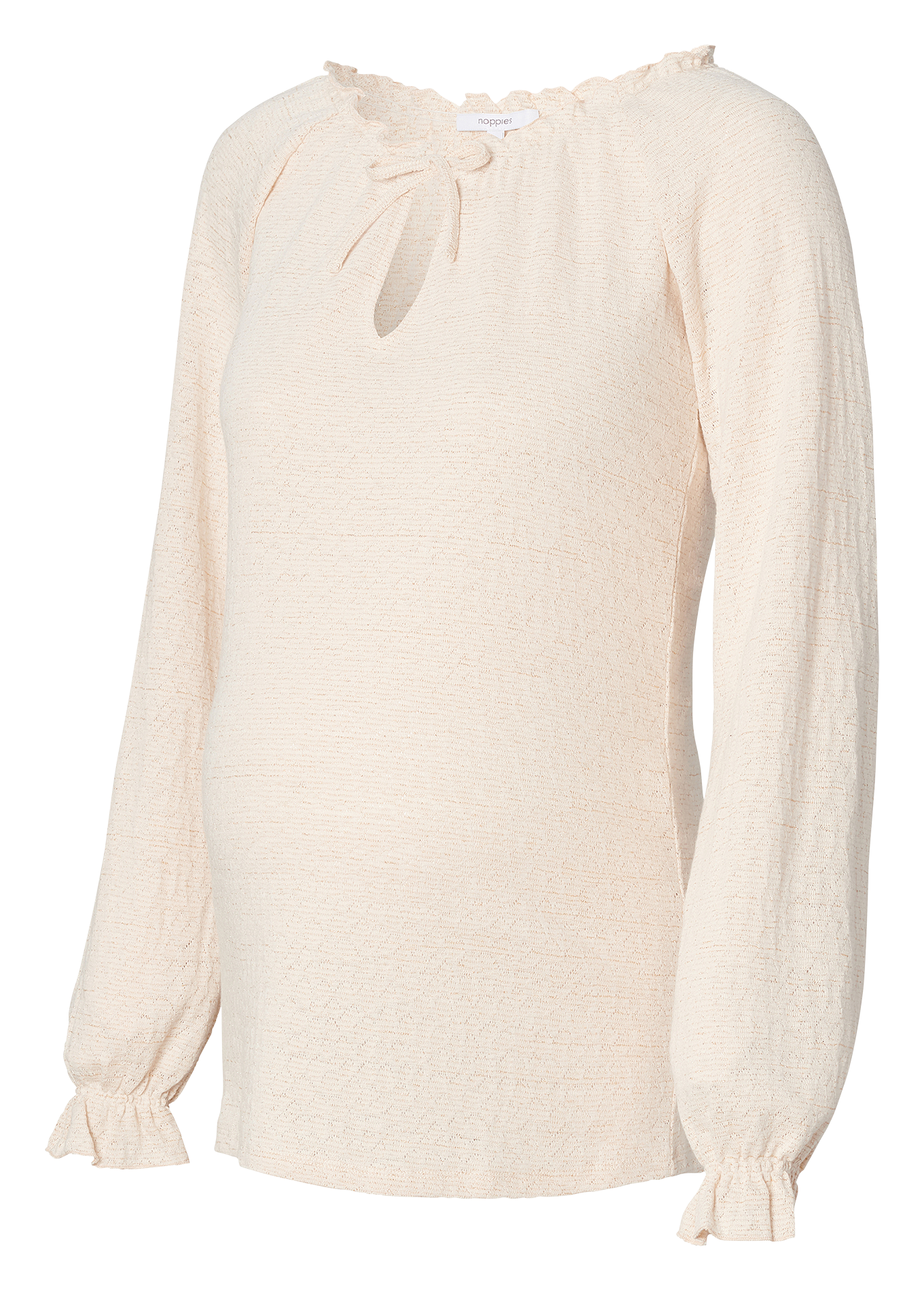 PERU - Blouse de grossesse à motifs | Beige
