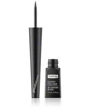 IsaDora Glossy Eyeliner 40 Chrome Black 3,7ml