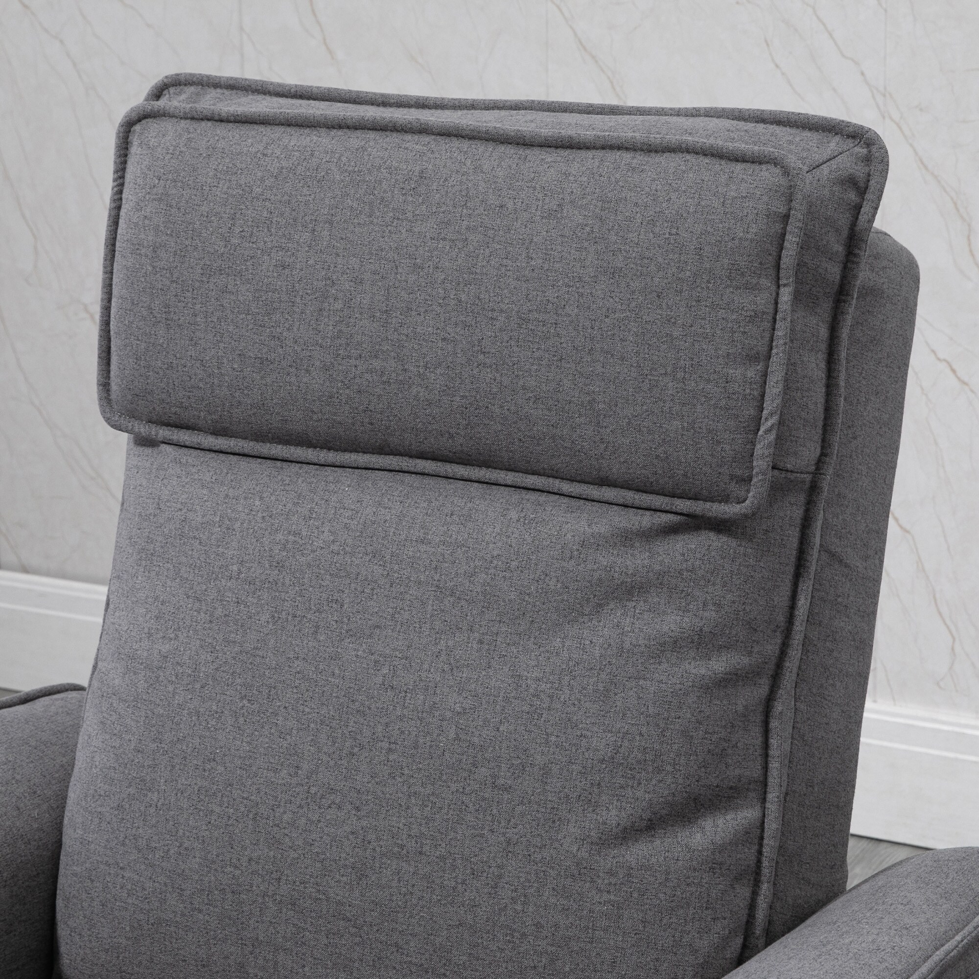 HOMCOM Liftsessel mit Massagefunktion grau 86 x 95 x 106 cm (BxTxH)