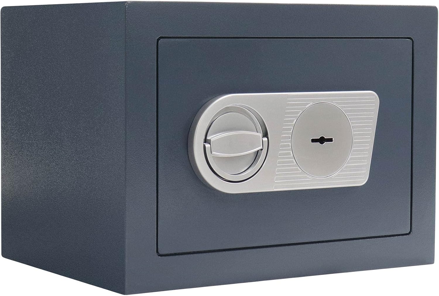 Profirst Silent 26 Wertschutzschrank EN0 Doppelbartschloss Aufbohrschutz 2 Schlüssel bedingter Feuerschutz Tresor herausnehmbarer Fachboden inkl. Befestigungsmaterial