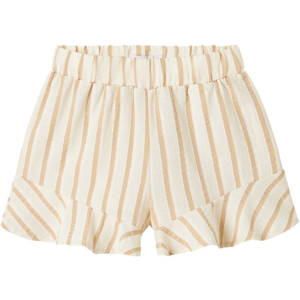 Køb Name It Bleached Sand Cloud Dancer Herdon Shorts