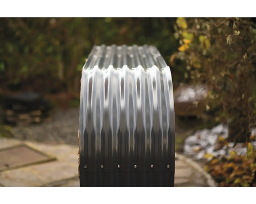Brandhoutopslag WESTMANN 212 x 46 x 111 cm antraciet