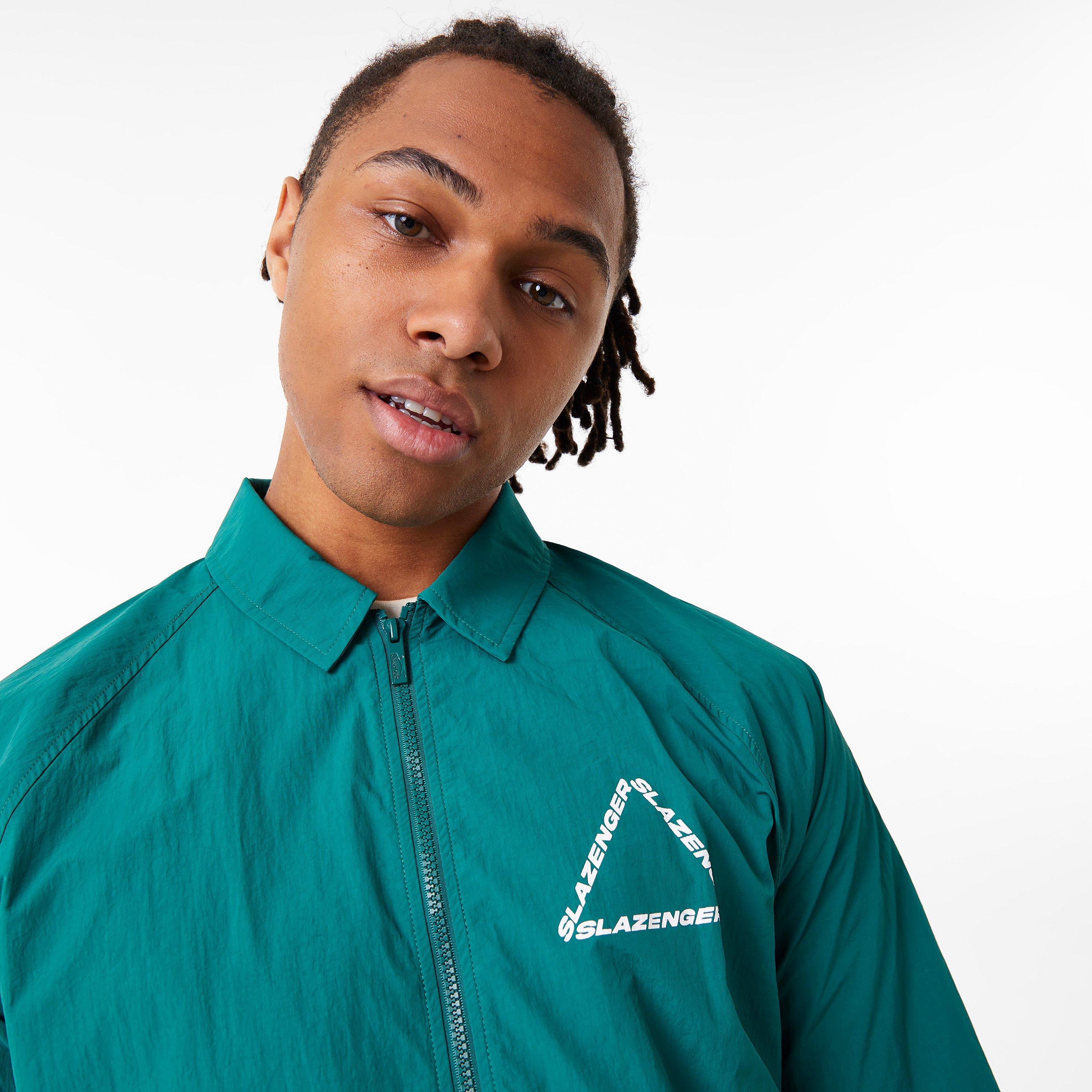 Slazenger ft. Aitch Zip Front Shirt Mens