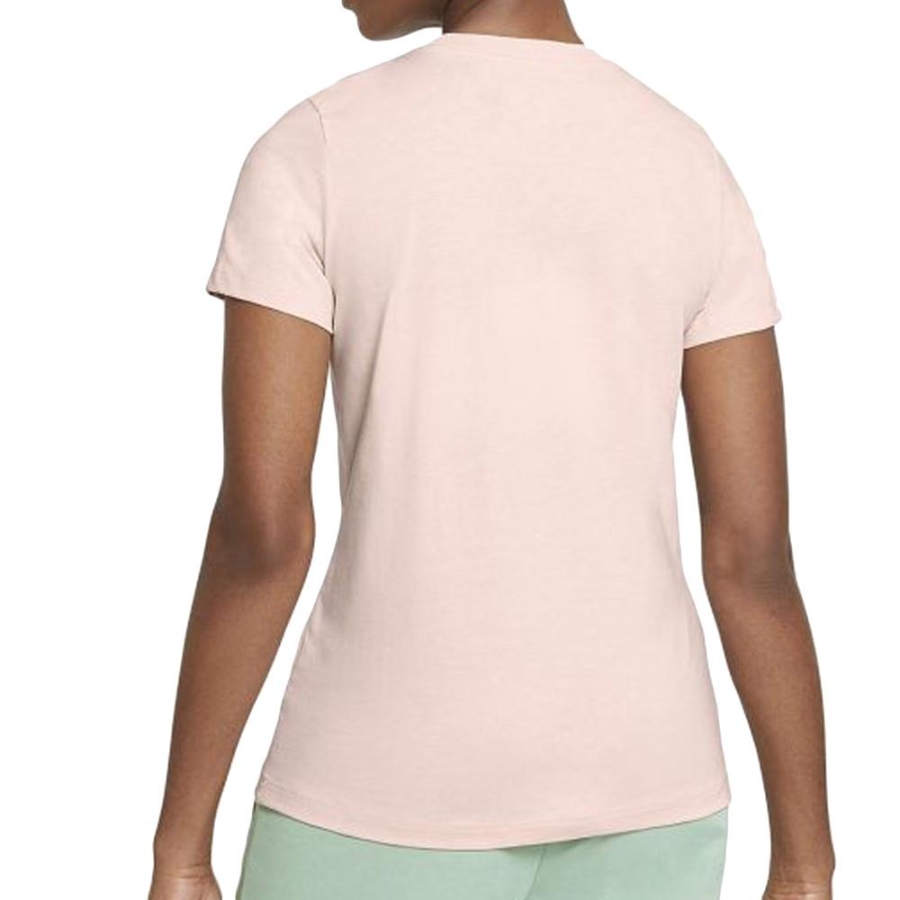 Nike T-shirt Rose Nike Femme Nature