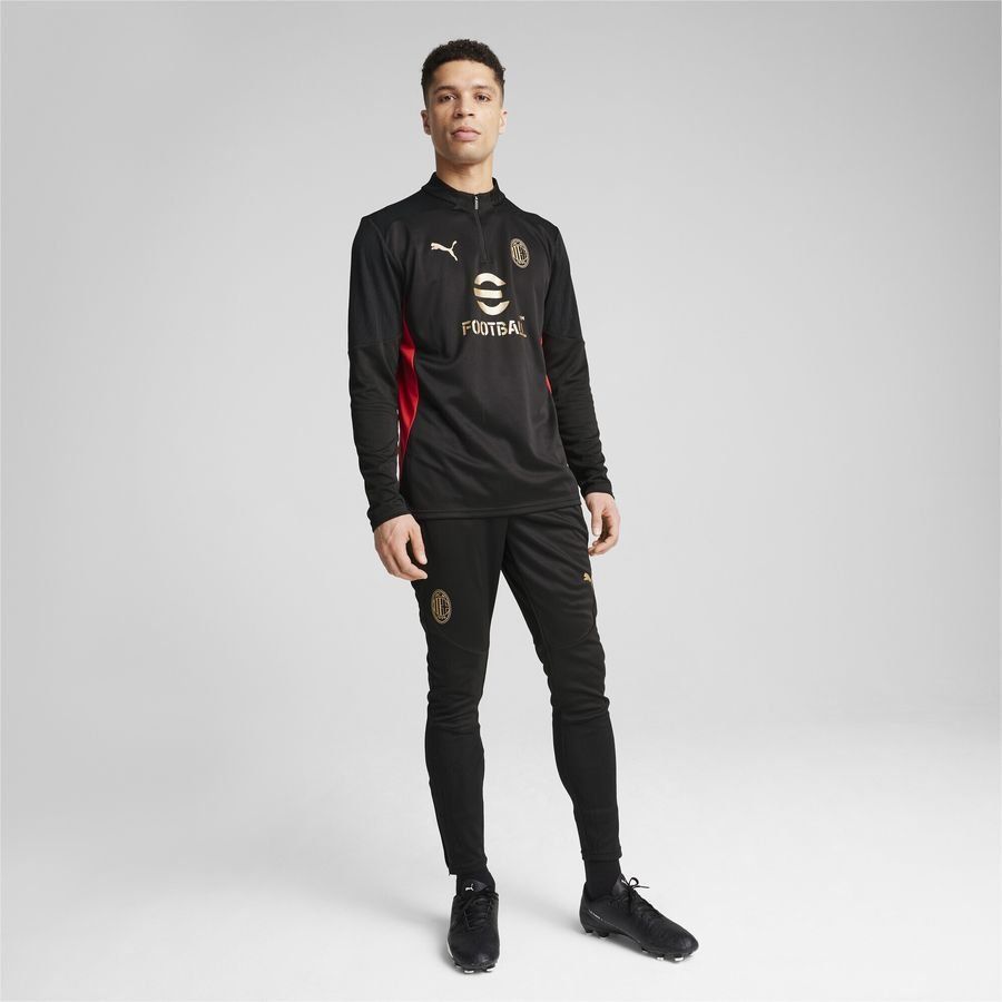 Milan AC Bas de Survêtement - Noir/For All Time Red