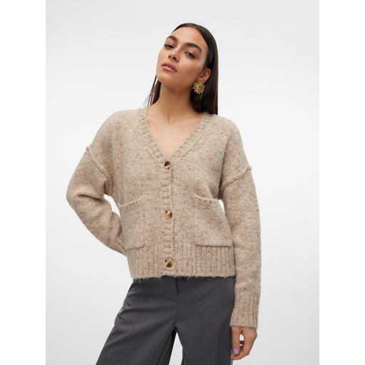 Vero Moda Ingrid Cardigan, Silver Mink, M