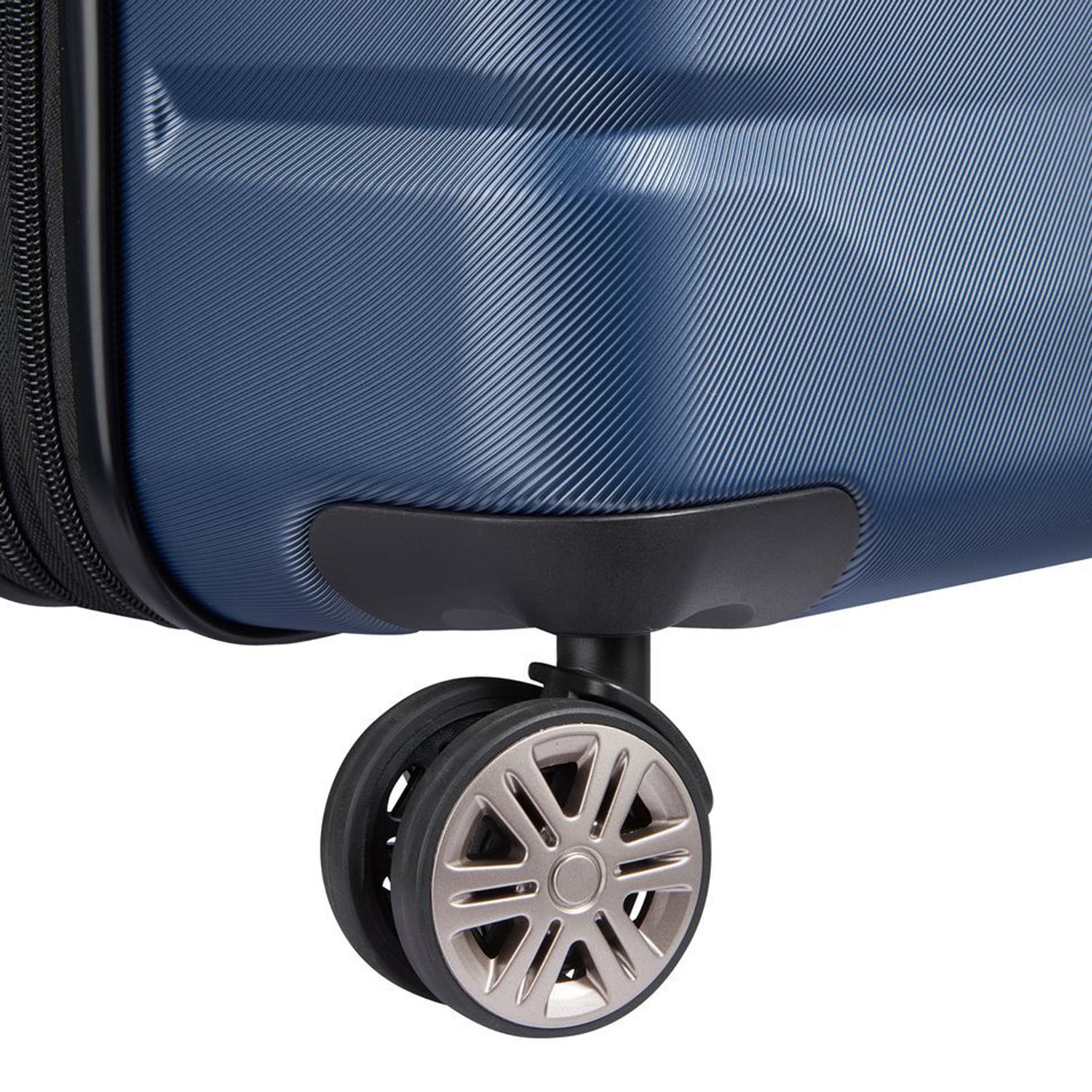 Delsey Air Armour 4 Wheel Large Trolley 77 Expandable night blue