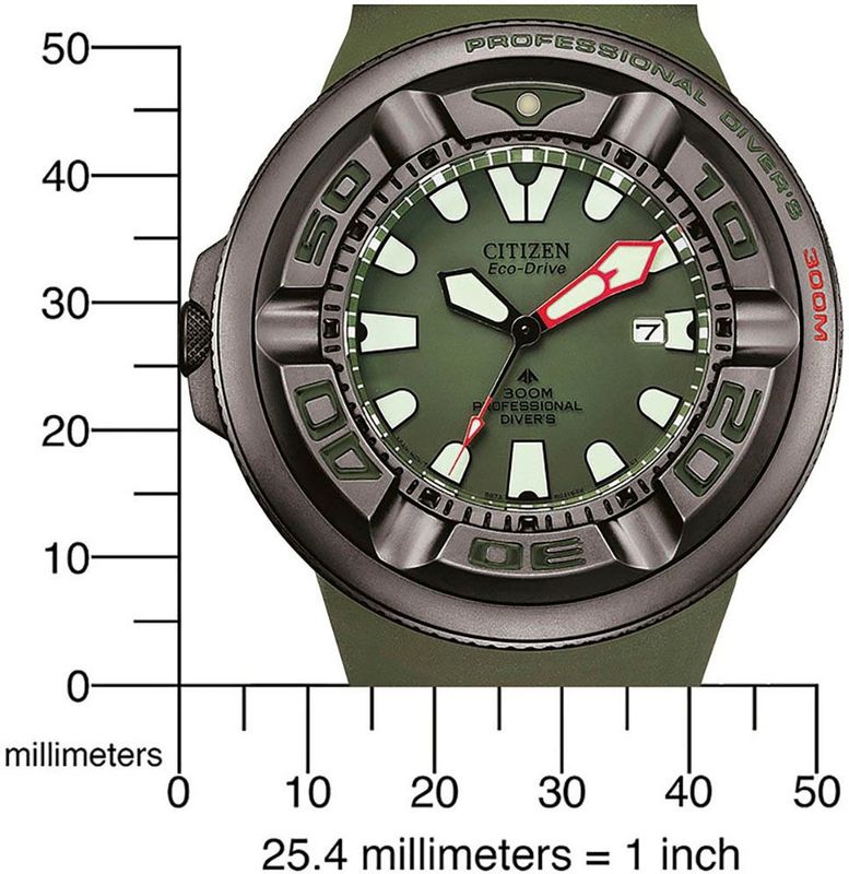 Citizen - Promaster - Duikhorloge - Groen - RVS - 300 Meter Waterdicht