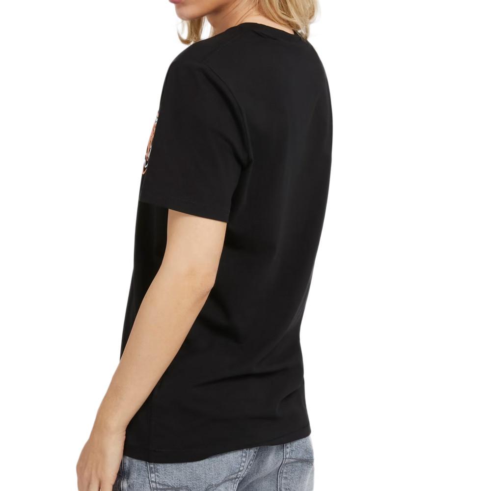 Guess T-shirt Noir Homme Guess Puff