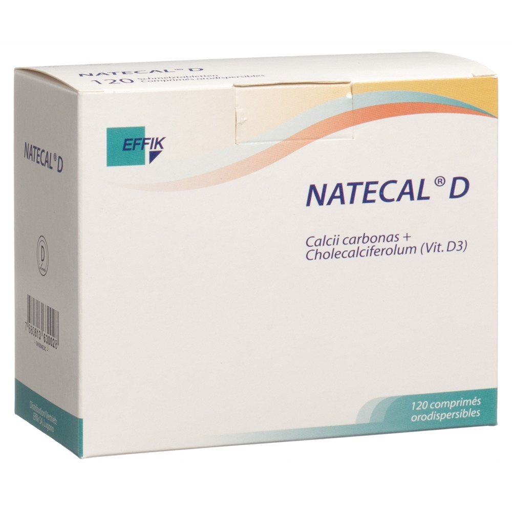 NATECAL D Schmelztabl Ds 120 Stk