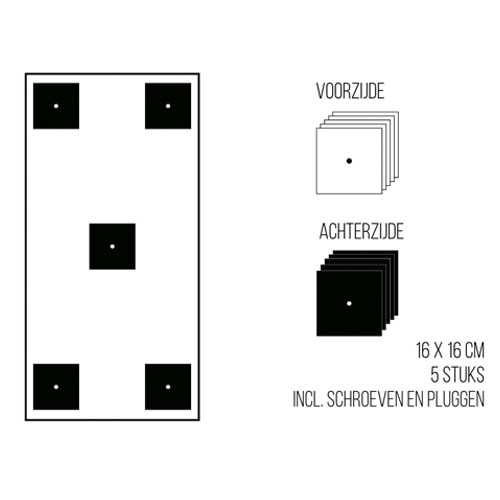 Magneetbord mat – krijtbord olijfgroen 60x150 cm