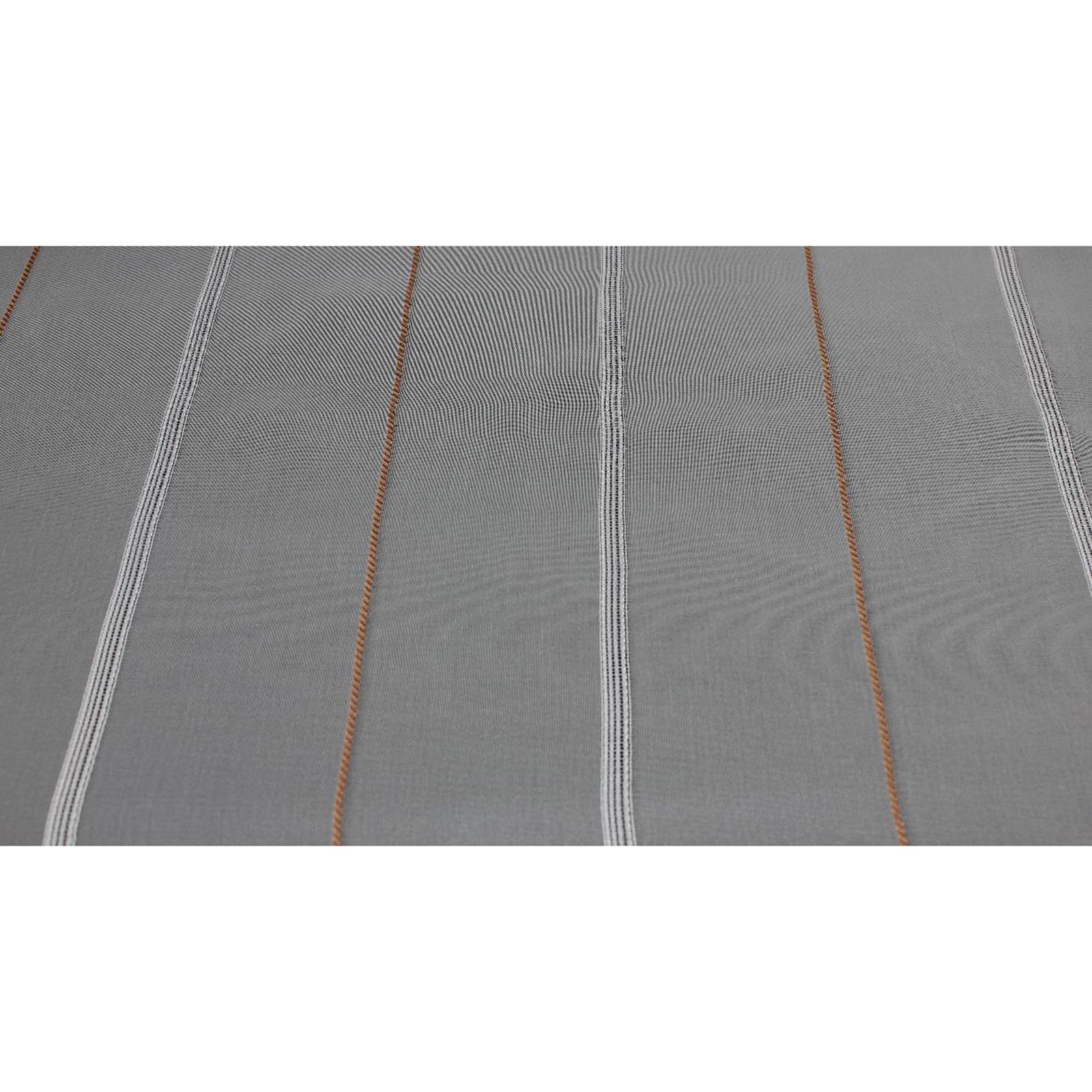 Vorhang - transparent-apricot - Streifen - 300x125 cm