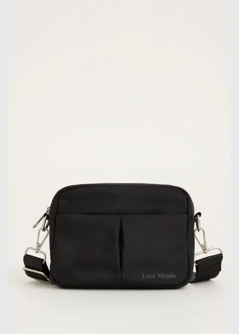 Messenger bag zwart (ZWART)