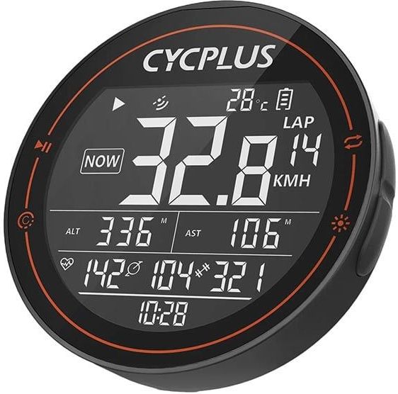 Cycplus M2 Fietscomputer GPS - Zwart