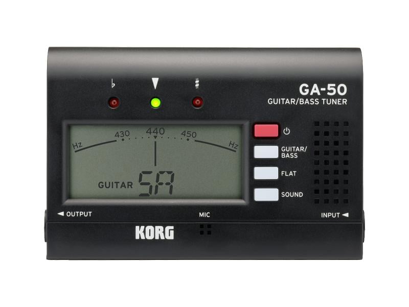 Korg Stimmgerät GA-50 Gitarren und Bass Stimmgerät