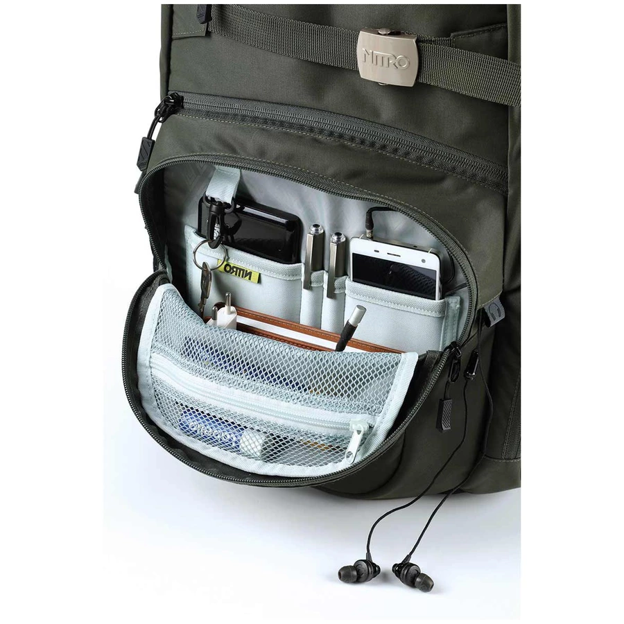 Nitro Hero - Laptoprucksack 17 52 cm rosin