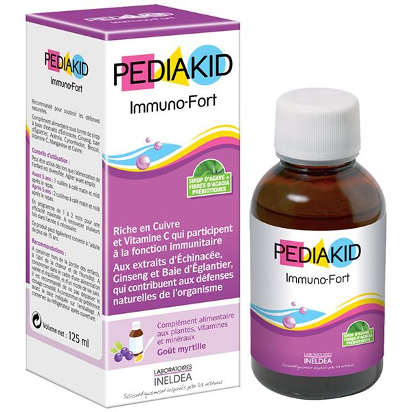 Pediakid Immuno-fort 125Ml Bottle